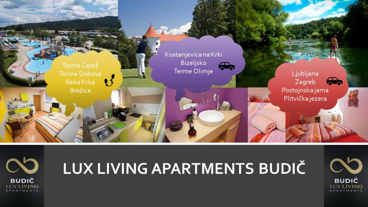 Lux Living Apartments Budic Near Terme Catez Brezice Exterior photo